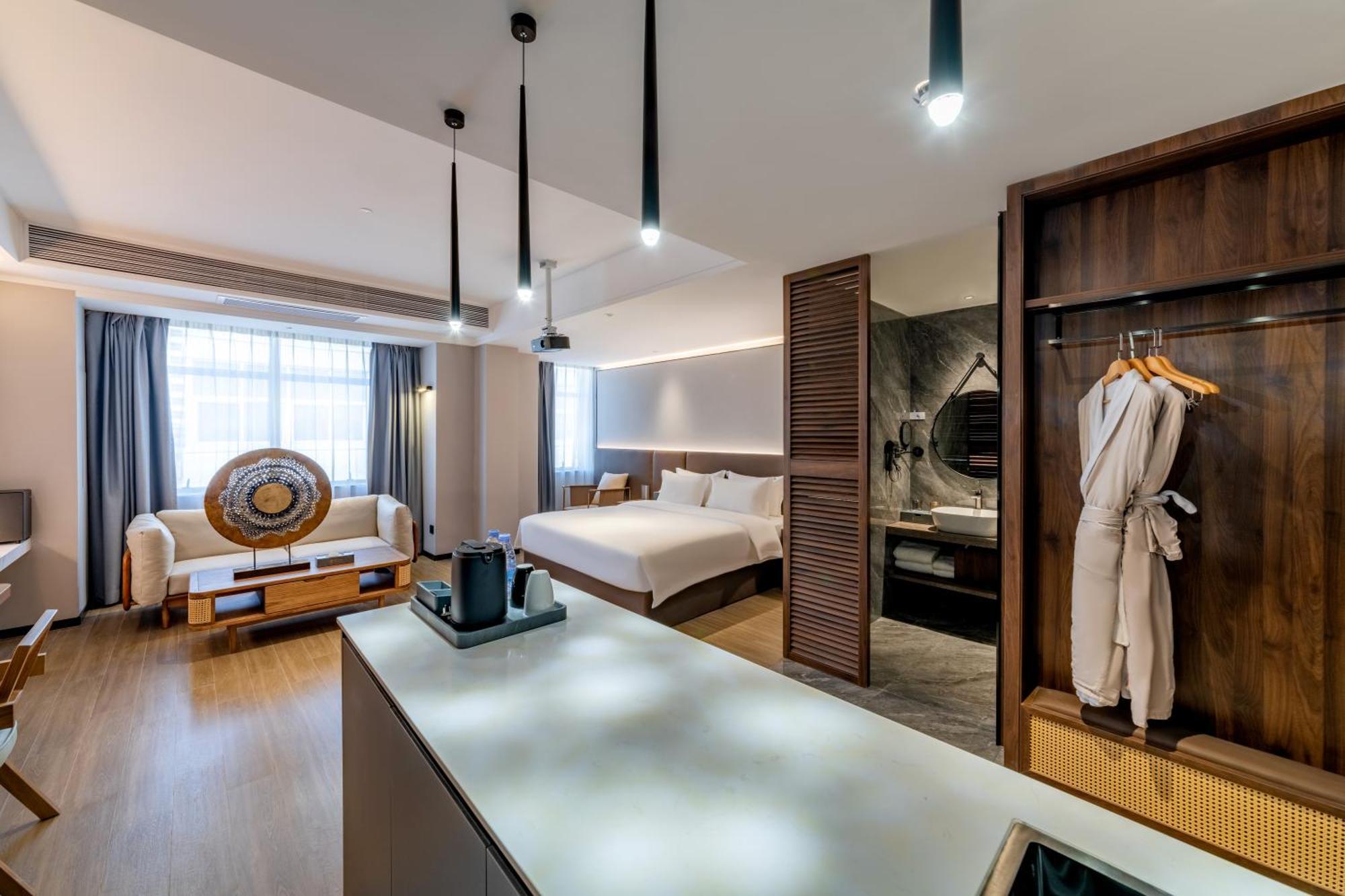 Luyue Hotel Movie Hotel Huaqiangbei Convention And Exhibition Center Branch Shenzhen Esterno foto