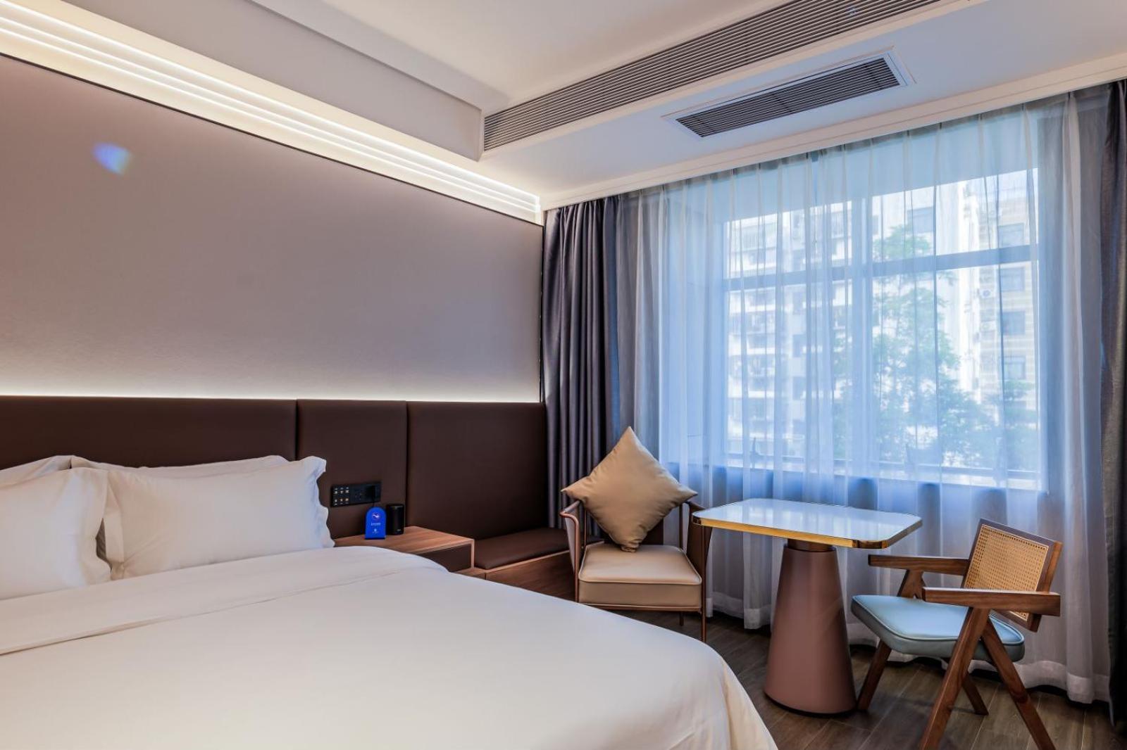 Luyue Hotel Movie Hotel Huaqiangbei Convention And Exhibition Center Branch Shenzhen Esterno foto