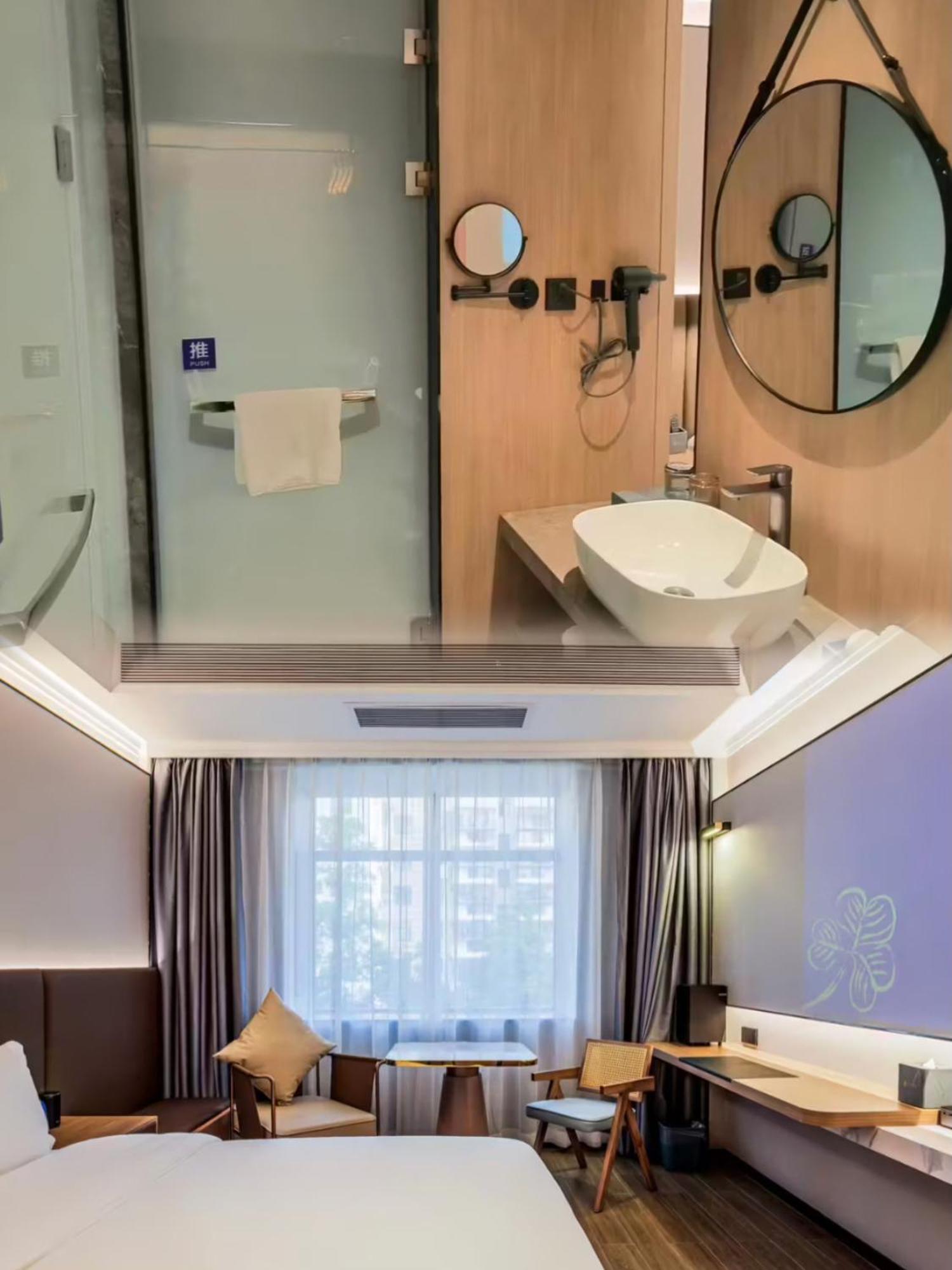 Luyue Hotel Movie Hotel Huaqiangbei Convention And Exhibition Center Branch Shenzhen Esterno foto